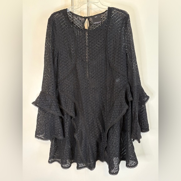 C/MEO Collective Black Eyelet Dress - Picture 4 of 11